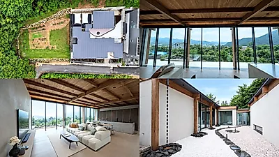 Un jardín de 90 pyeong en Yongin y una casa en el río Bukhan en Yangpyeong: diseñando una segunda…