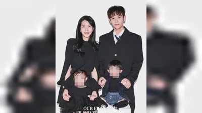 Kim Ji-hye and Choi Seong-uk Bubu Reveal First Family Photo After 7 Years of Marriage... Celebrating Twins' First Birthday