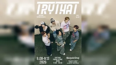ボーイズグループTRYDAT, 正式デビュー前に日本・新宿でのポップアップを成功裏に終了