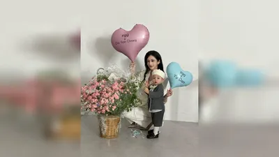 La actriz Choi Yeon Chung revela el detrás de escena de su sesión de fotos con su hijo Yudam