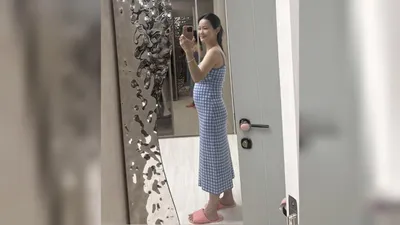 Kim Ji-min revela su estado actual en la semana 19 de embarazo: “He aumentado 5 kg, aún no siento los movimientos del bebé”