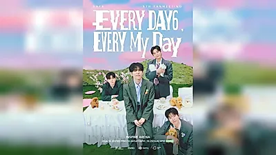 DAY6 to Hold Fan Meeting at Inspire Arena in October... Attention Focused on Whether Wonpil Will Reveal His Abs
