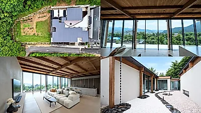 Un jardín de 90 pyeong en Yongin y una casa en el río Bukhan en Yangpyeong: diseñando una segunda…
