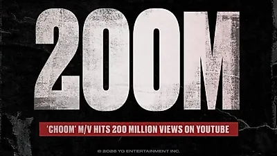 BabyMonster《CHOOM》MV突破2亿次播放……拥有2亿次以上播放视频达10部