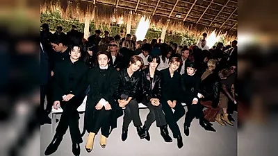 TWS attends CELINE Summer 2027 Show… showing presence at Paris Fashion Week