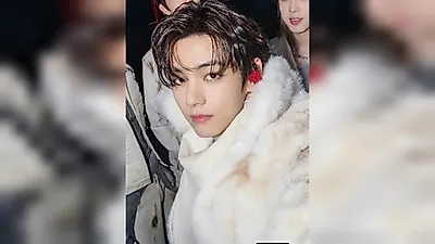 V, de BTS, deja a los fans sin palabras en Chile con un look blanco y un «FAKE LOVE» de larga nota