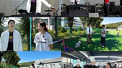 Sleepy explores pet care, cooking and performance at Shin Ansan University for EBS