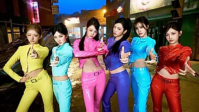 Rookie group A2O LIGHT tops charts amid wave of girl group comebacks